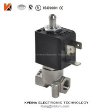 Three Way Flange Bracket Small Electric Valve for Coffee